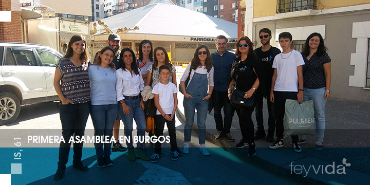 Primera asamblea de Fe y Vida en Burgos