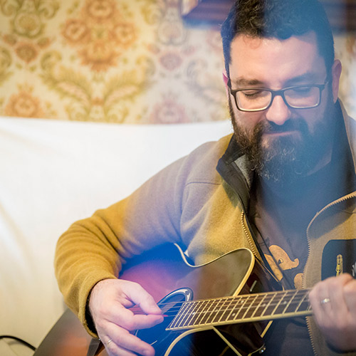 Oración con guitarra Oración con guitarra